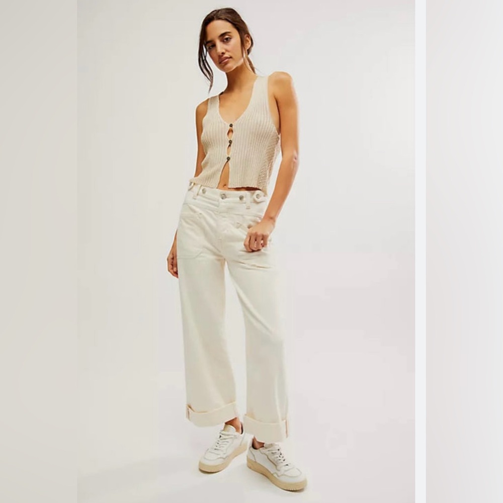 We The Free Palmer Cuffed Jeans